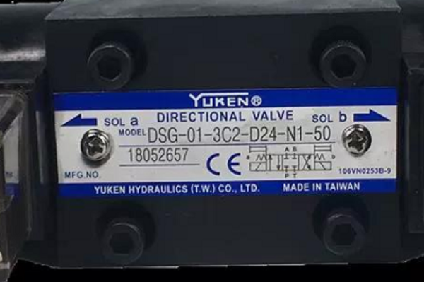 YUKEN油研電磁閥DSG-01-3C4-D24-N1-50、MSW-03-X-40型號解析，詳細參數(shù)